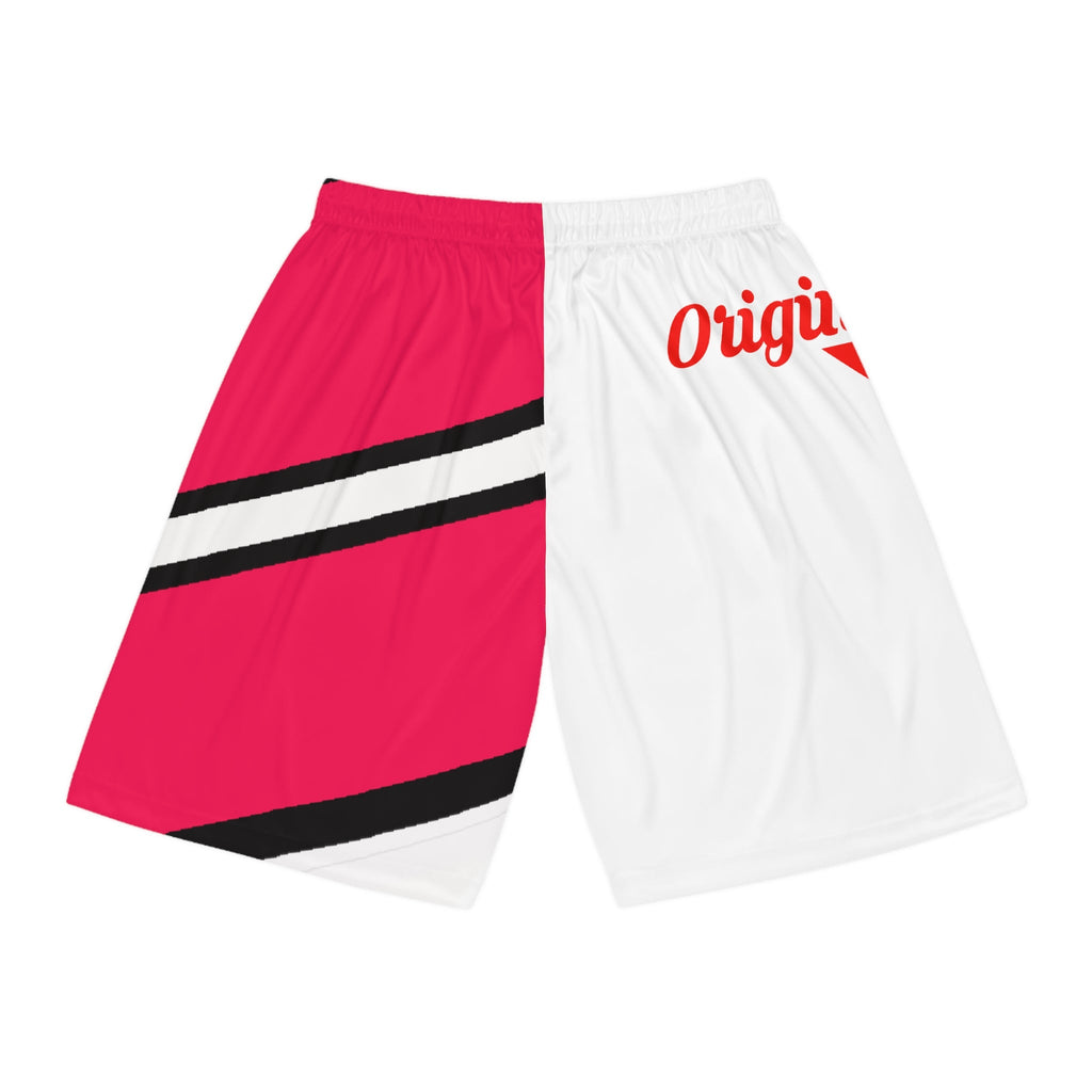 Originals Basketball Shorts with Hoop & Ball Graphic - 314 Originals