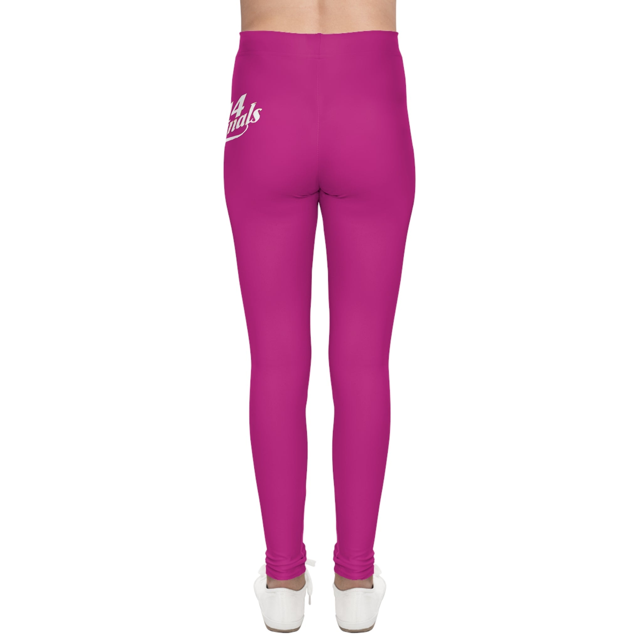 Pink 314 Script Kids' Printed Leggings - 314 Originals