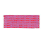 Pink Red Patterned Light Scarf — Lightweight Fringe Fashion Scarf - 314 Originals