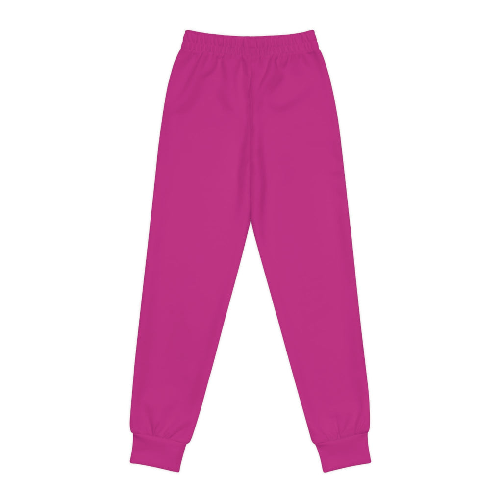 Pink Youth Joggers with 314 Originals Side Graphic — Kids Athletic Sweatpants - 314 Originals