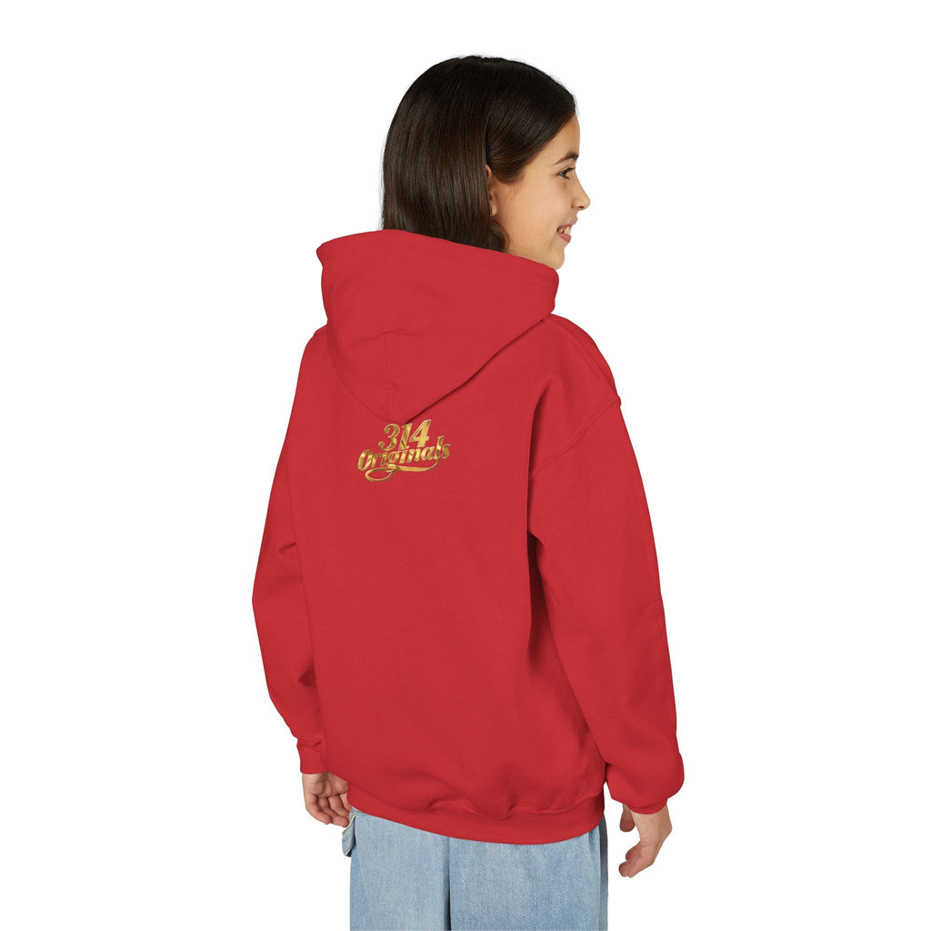 Princess Hoodie — Glitter Crown Graphic Pullover for Girls - 314 Originals