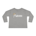 "Princess" Script Top with Gold Crown-Toddler Long Sleeve Tee - 314 Originals