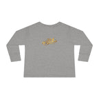 "Princess" Script Top with Gold Crown-Toddler Long Sleeve Tee - 314 Originals