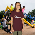 Princess Youth Tee — Sparkle Crown Kids T-Shirt - 314 Originals