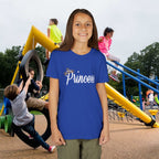 Princess Youth Tee — Sparkle Crown Kids T-Shirt - 314 Originals