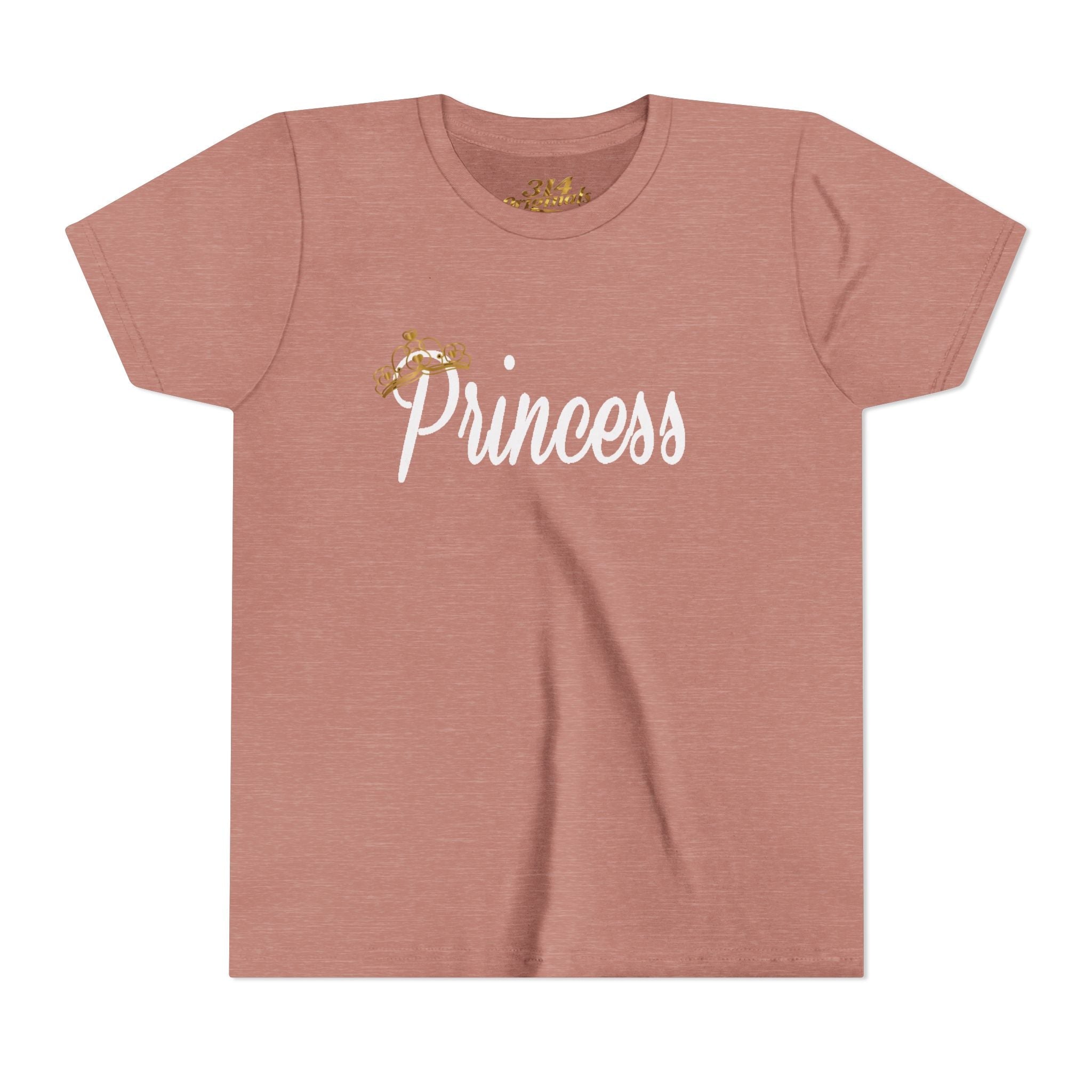 Princess Youth Tee — Sparkle Crown Kids T-Shirt - 314 Originals