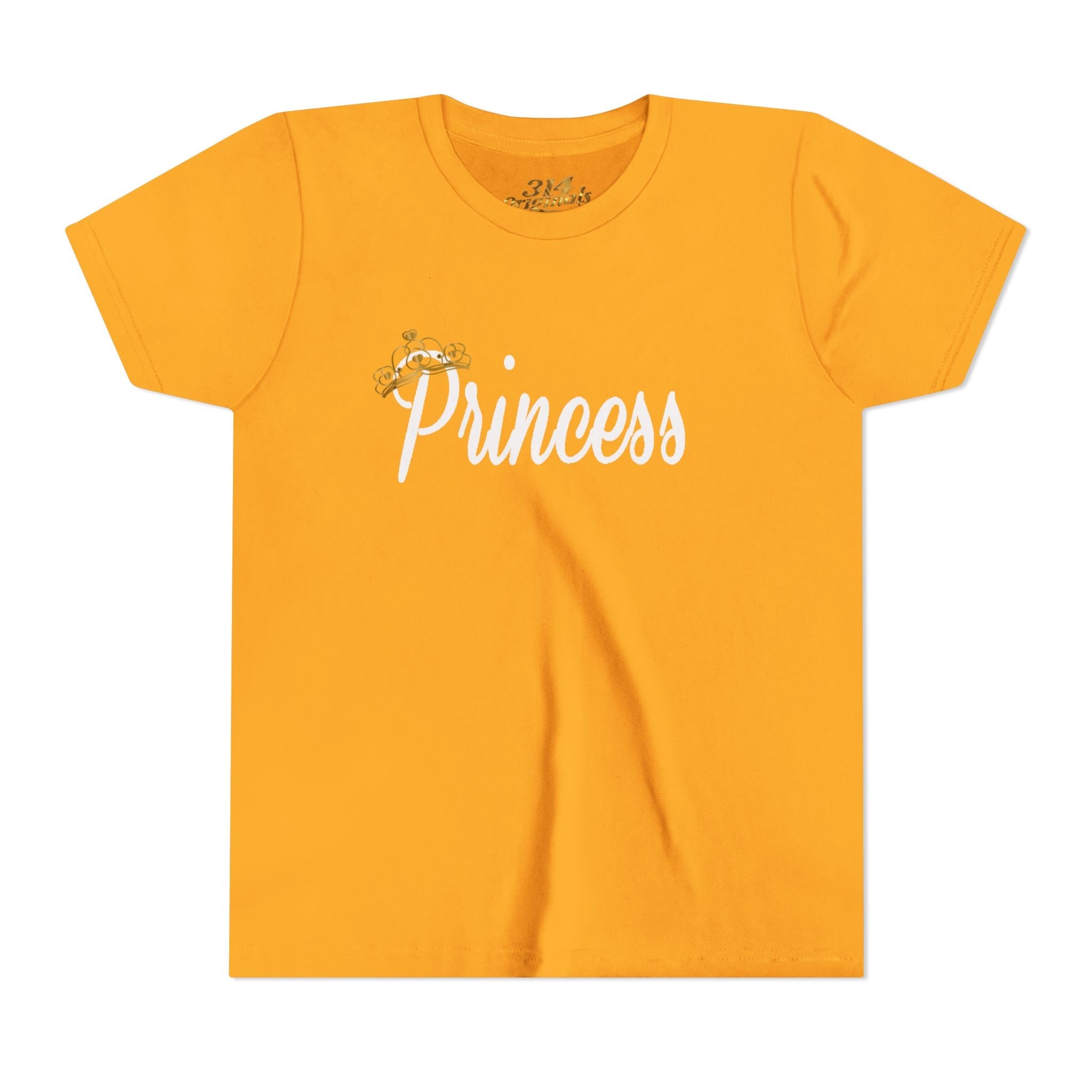 Princess Youth Tee — Sparkle Crown Kids T-Shirt - 314 Originals