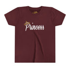 Princess Youth Tee — Sparkle Crown Kids T-Shirt - 314 Originals