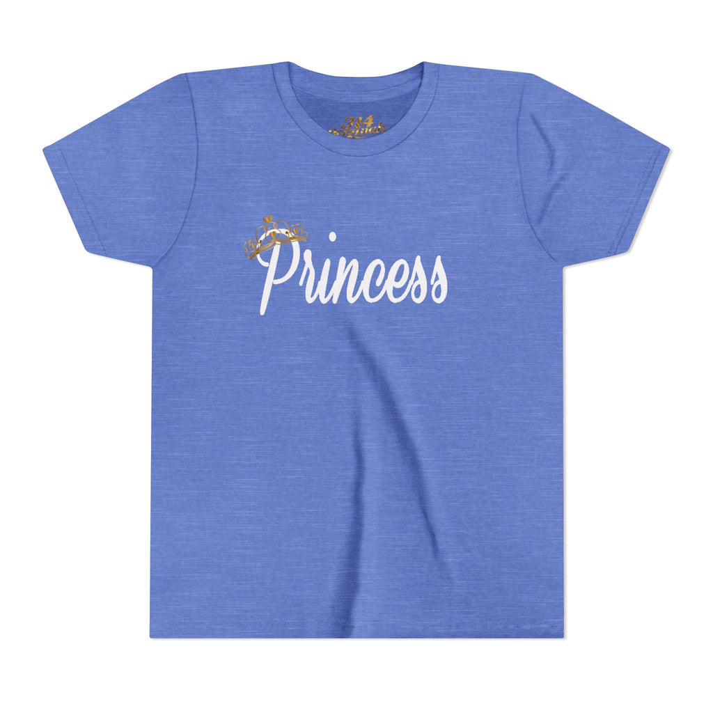 Princess Youth Tee — Sparkle Crown Kids T-Shirt - 314 Originals