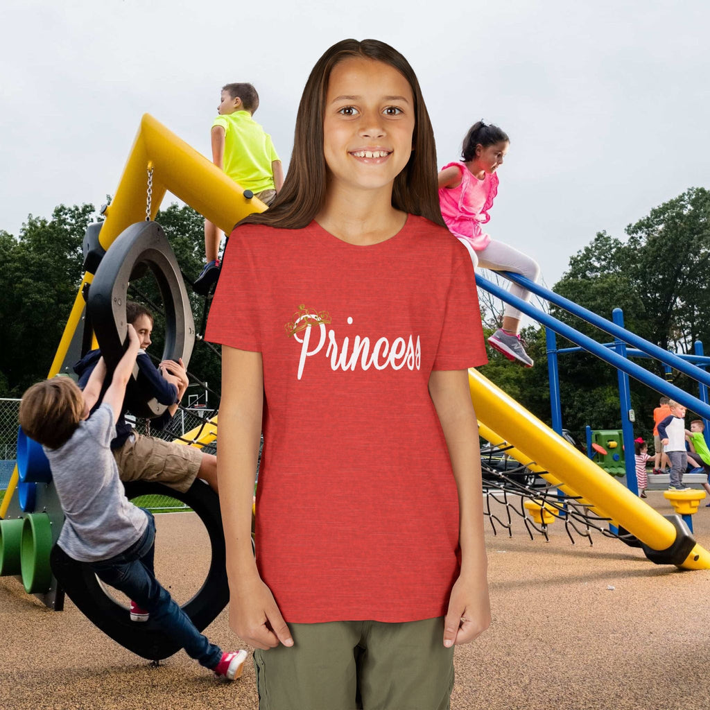 Princess Youth Tee — Sparkle Crown Kids T-Shirt - 314 Originals