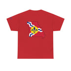 Proud Missouri Flag T-Shirt — "From the Lou and I’m... PROUD" - 314 Originals