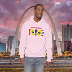 Proud Missouri Fleur-de-lis Hoodie — From the Lou St. Louis Pride Sweatshirt - 314 Originals