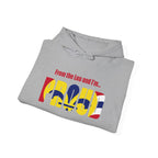 Proud Missouri Fleur-de-lis Hoodie — From the Lou St. Louis Pride Sweatshirt - 314 Originals