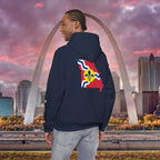 Proud Missouri Fleur-de-lis Hoodie — From the Lou St. Louis Pride Sweatshirt - 314 Originals