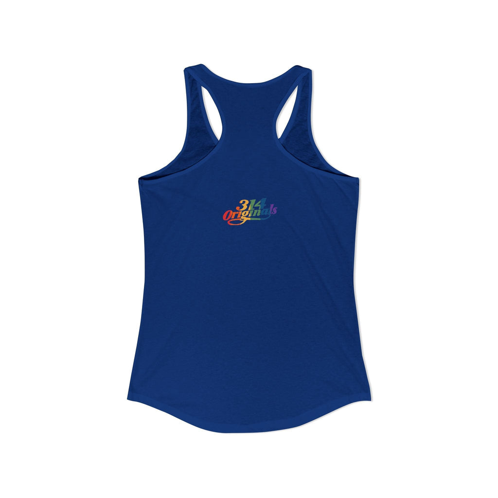 'PROUD' Women's Ideal Racerback Tank - 314 Originals