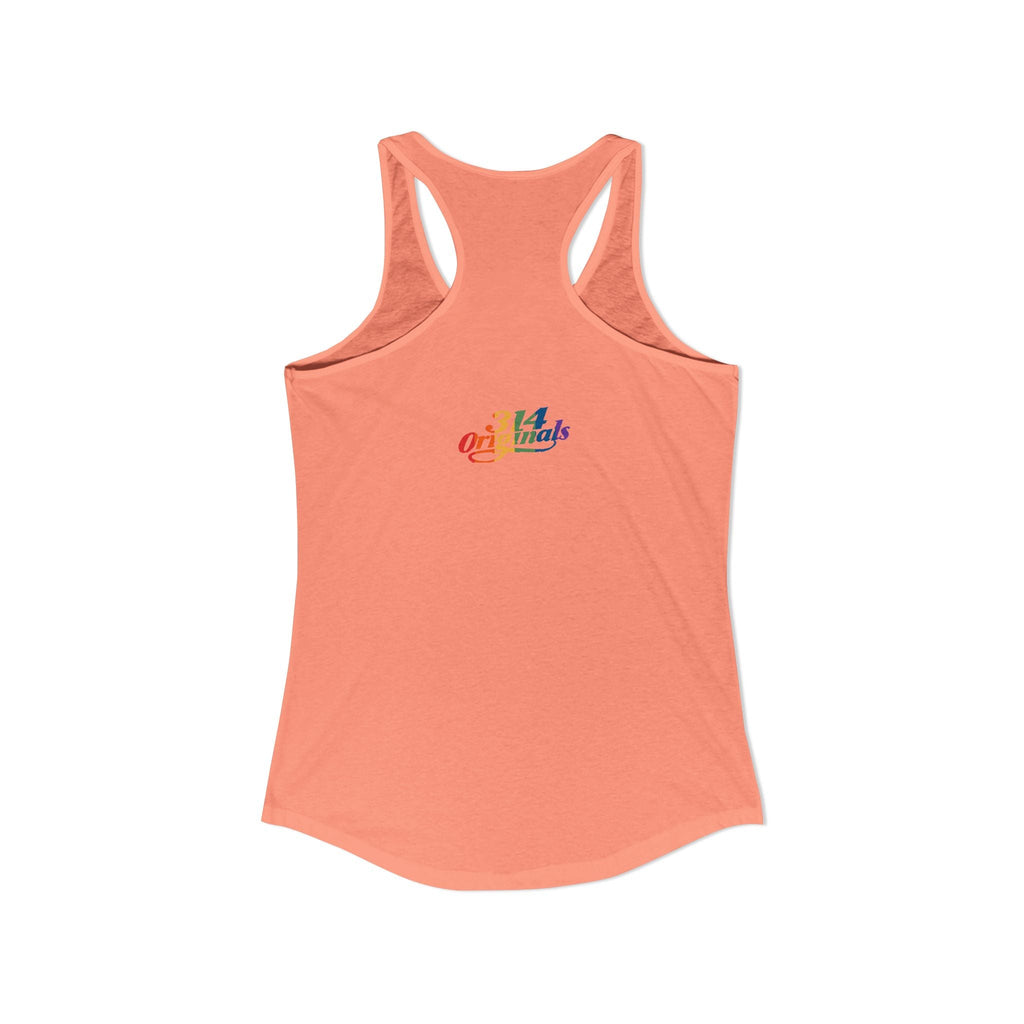'PROUD' Women's Ideal Racerback Tank - 314 Originals