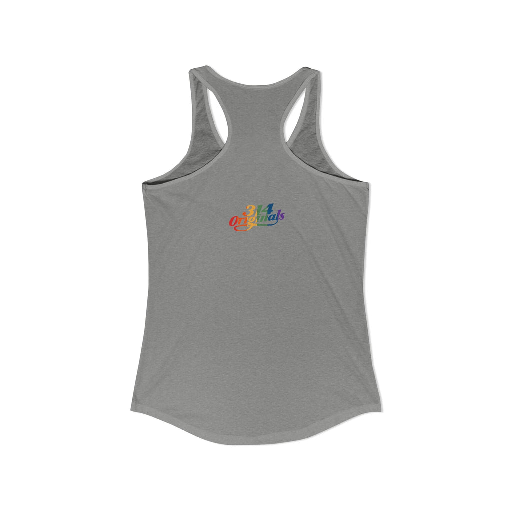 'PROUD' Women's Ideal Racerback Tank - 314 Originals