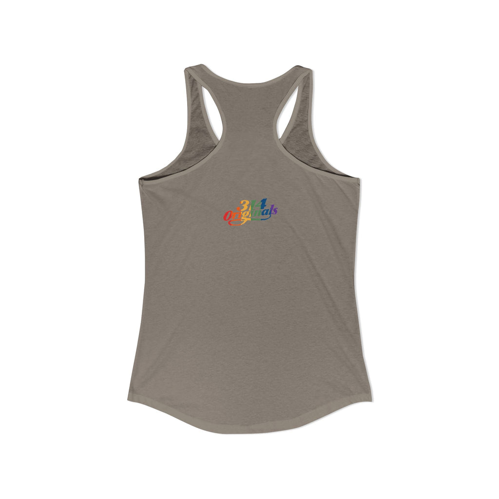'PROUD' Women's Ideal Racerback Tank - 314 Originals