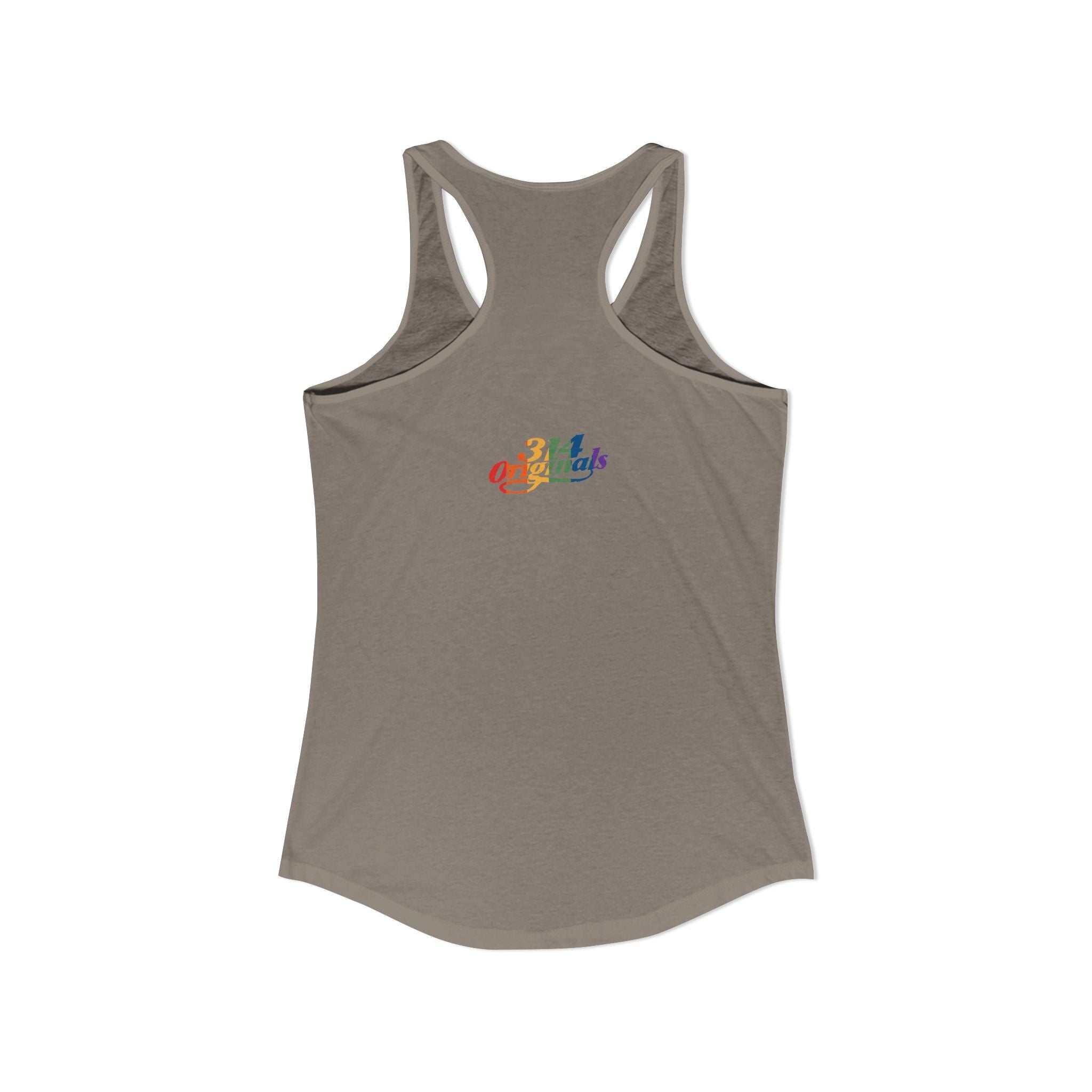 'PROUD' Women's Ideal Racerback Tank - 314 Originals