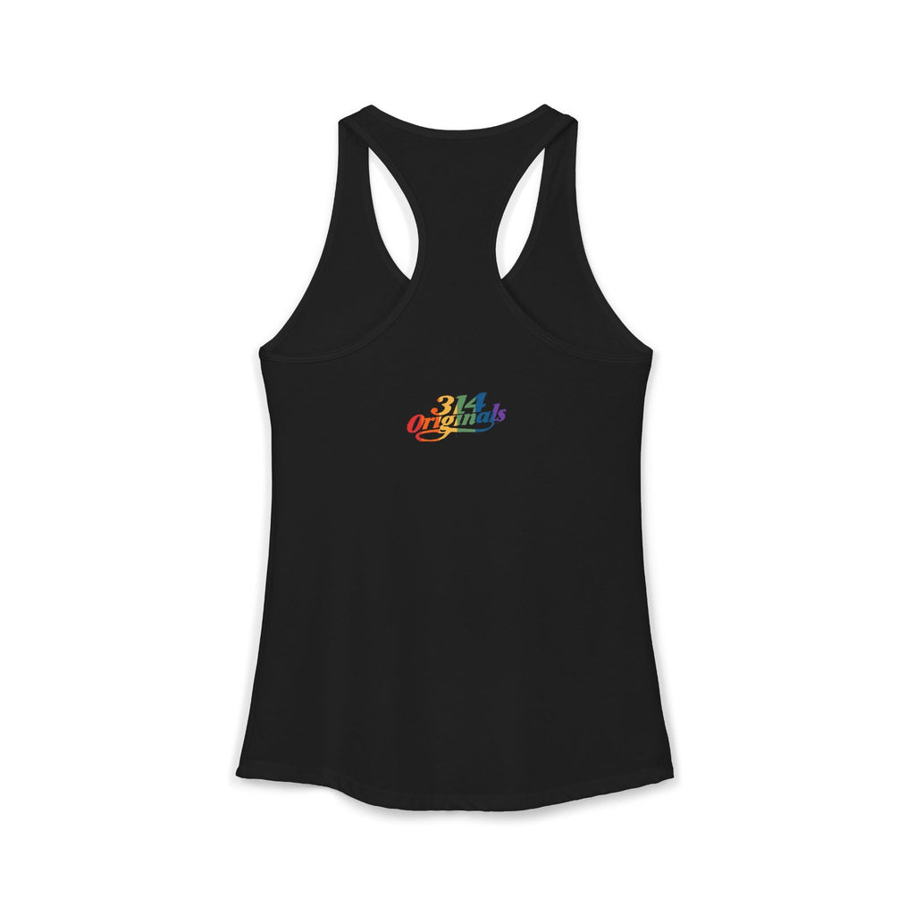'PROUD' Women's Ideal Racerback Tank - 314 Originals