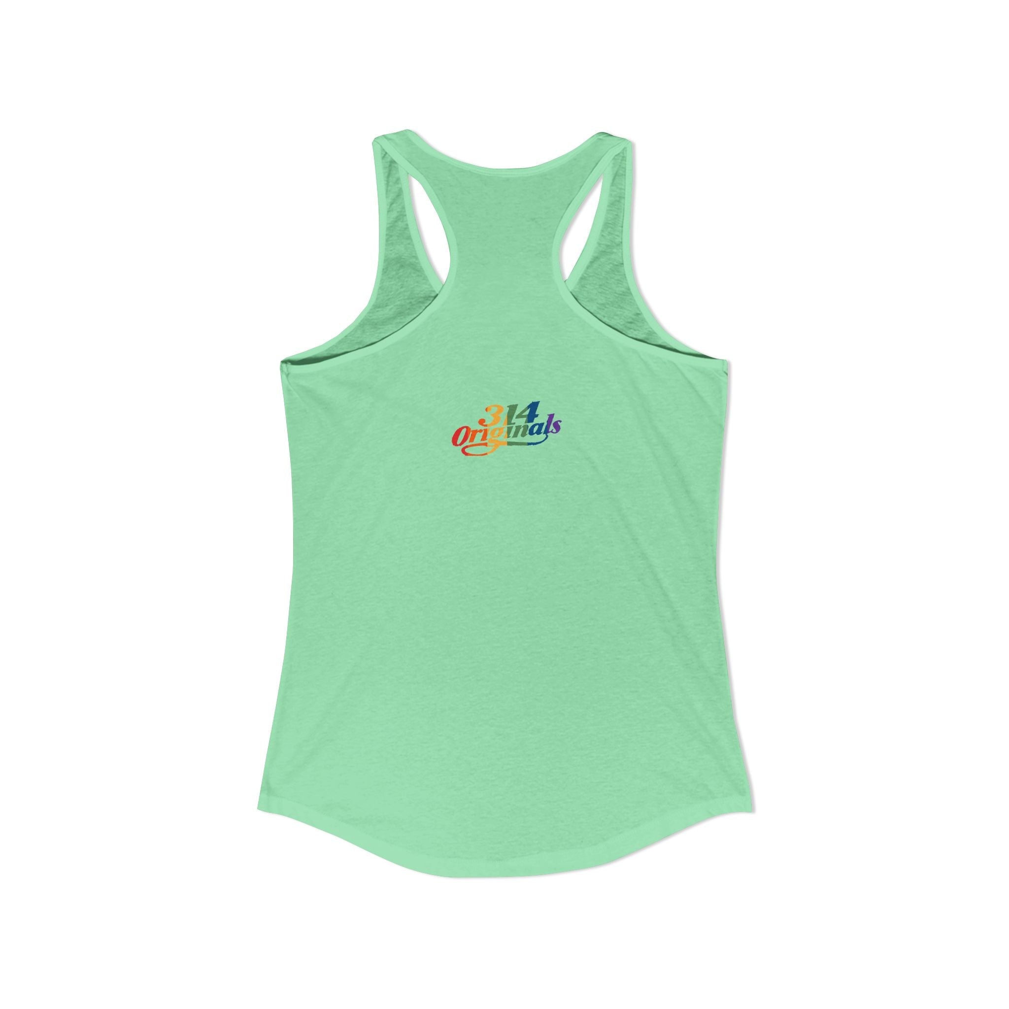 'PROUD' Women's Ideal Racerback Tank - 314 Originals