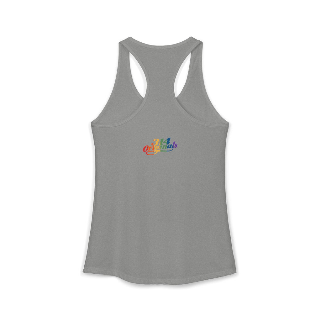 'PROUD' Women's Ideal Racerback Tank - 314 Originals