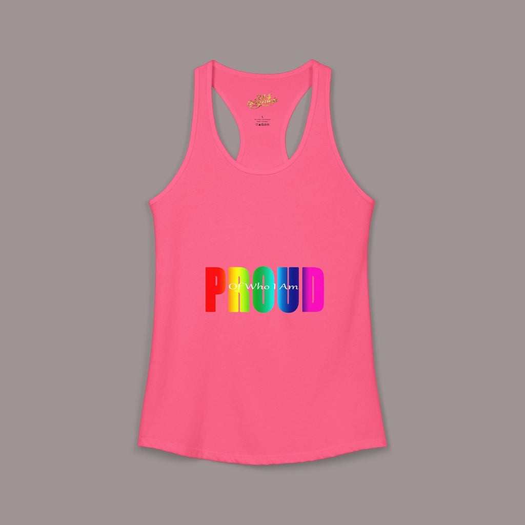 'PROUD' Women's Ideal Racerback Tank - 314 Originals
