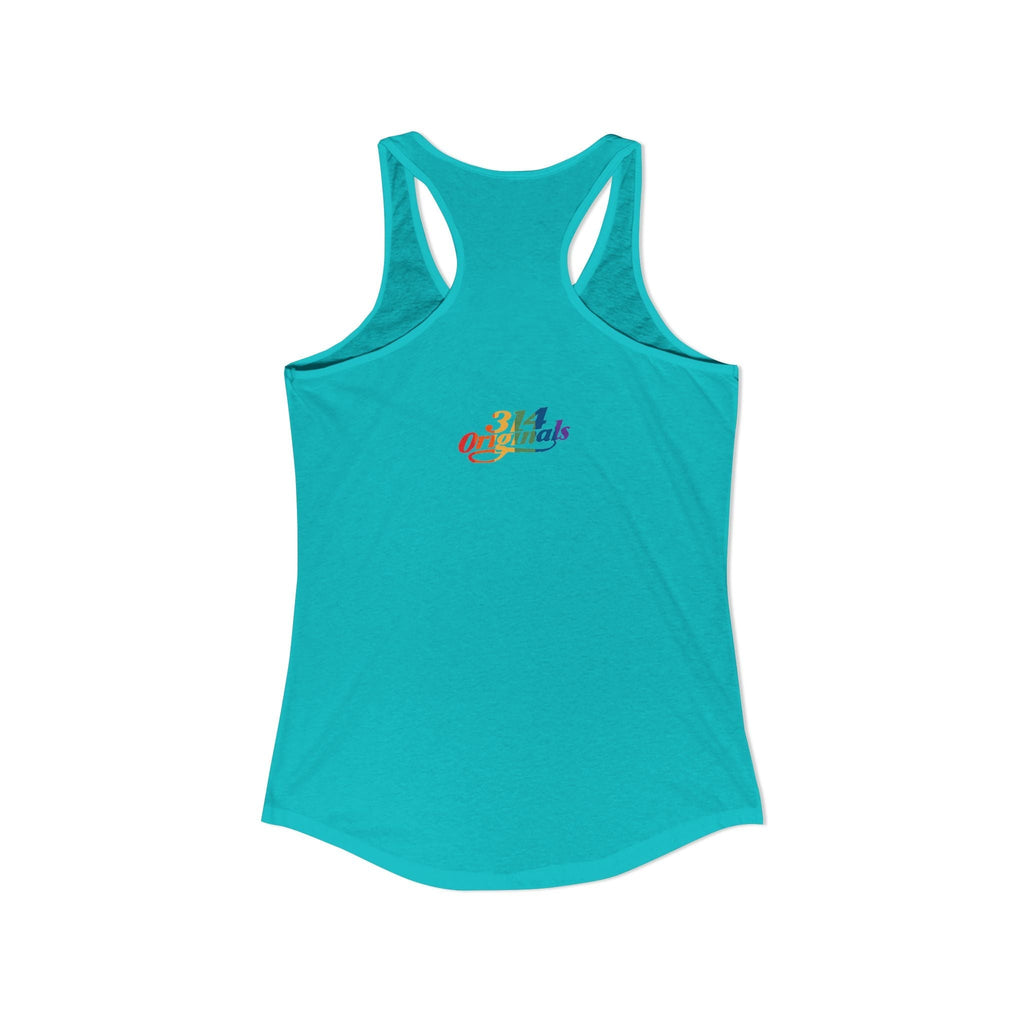'PROUD' Women's Ideal Racerback Tank - 314 Originals