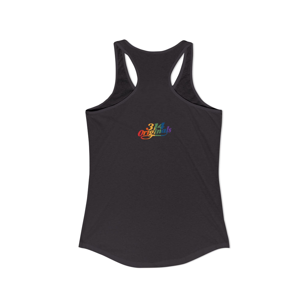'PROUD' Women's Ideal Racerback Tank - 314 Originals