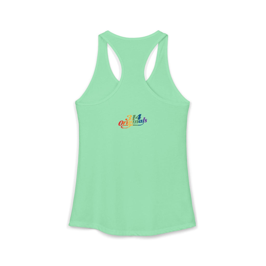 'PROUD' Women's Ideal Racerback Tank - 314 Originals