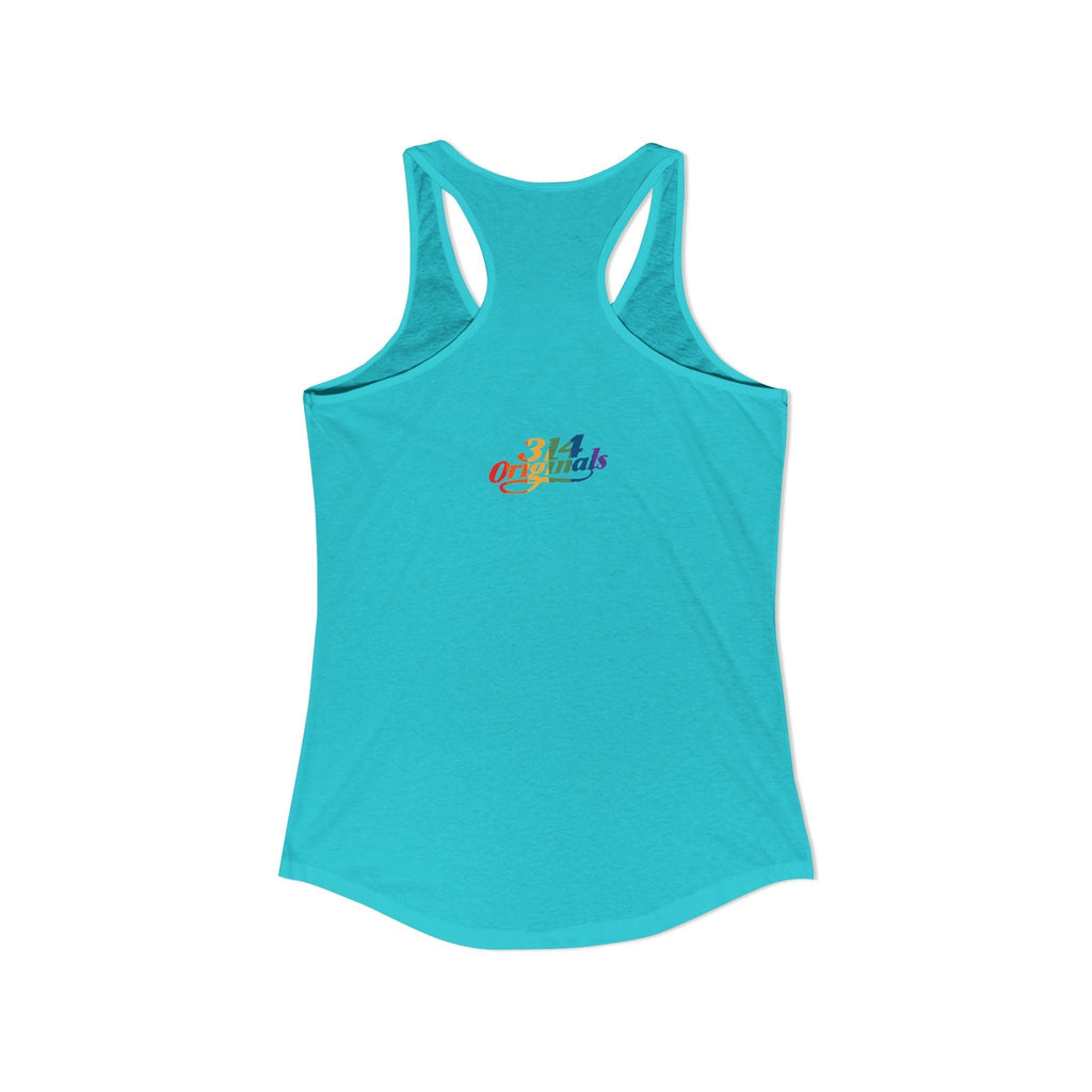 'PROUD' Women's Ideal Racerback Tank - 314 Originals