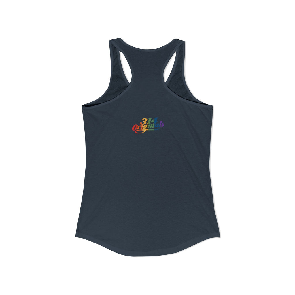 'PROUD' Women's Ideal Racerback Tank - 314 Originals