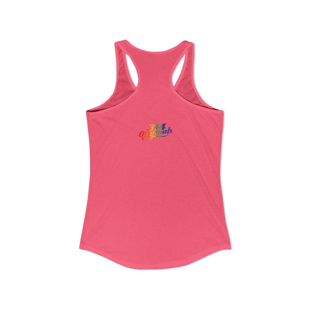 'PROUD' Women's Ideal Racerback Tank - 314 Originals