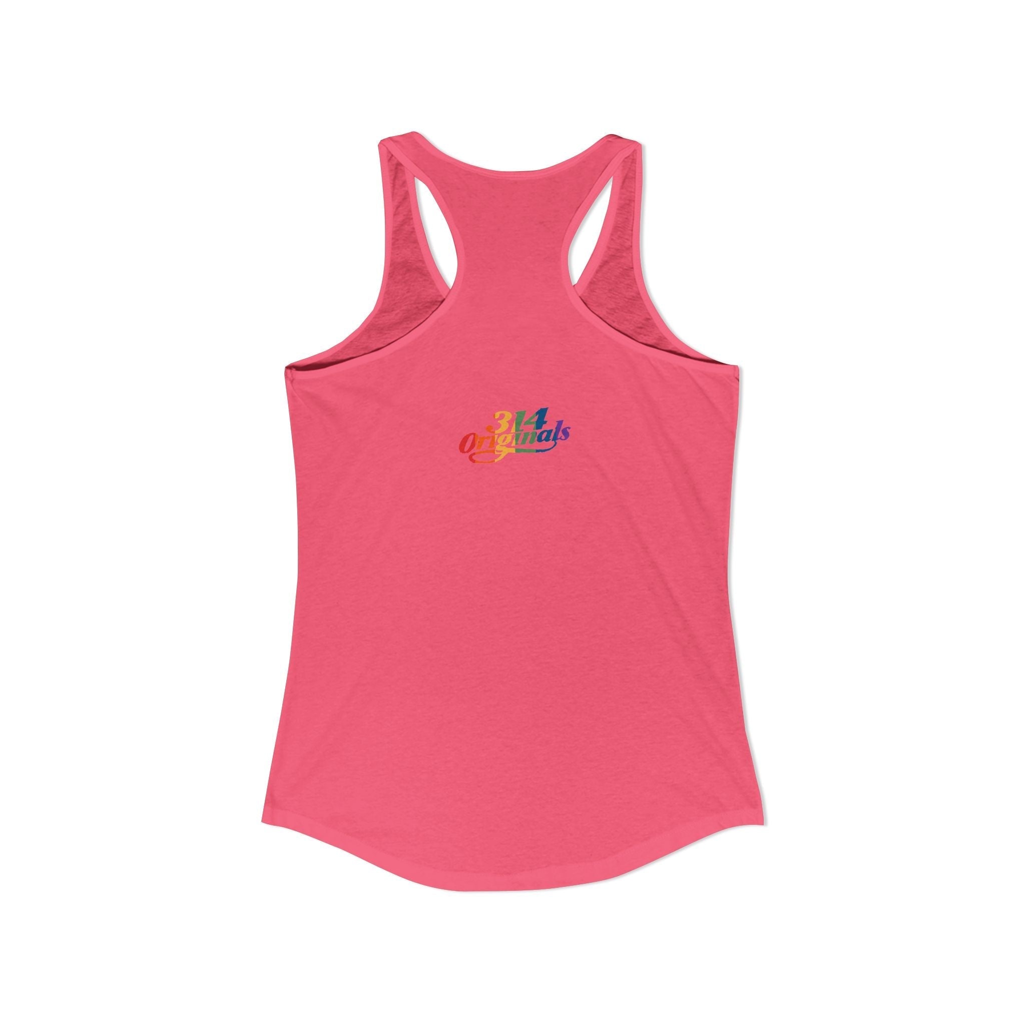 'PROUD' Women's Ideal Racerback Tank - 314 Originals