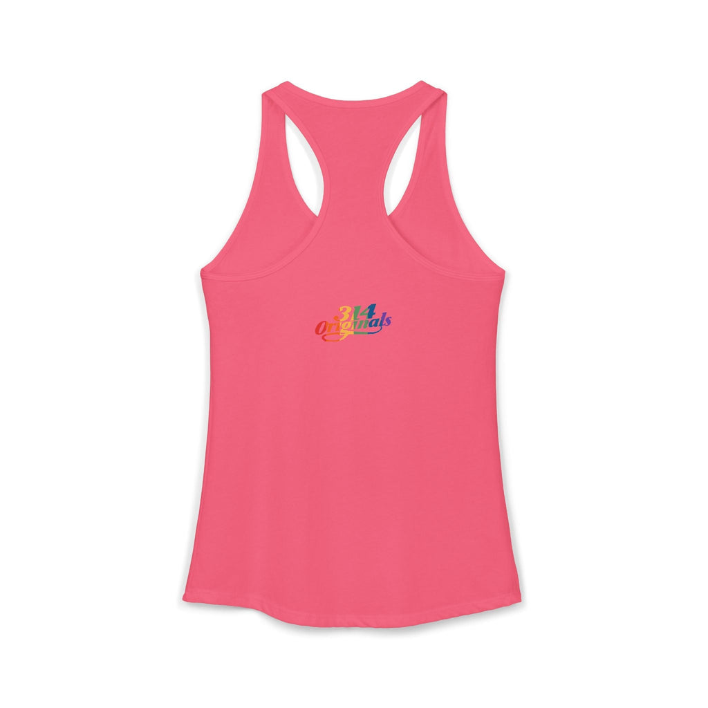'PROUD' Women's Ideal Racerback Tank - 314 Originals