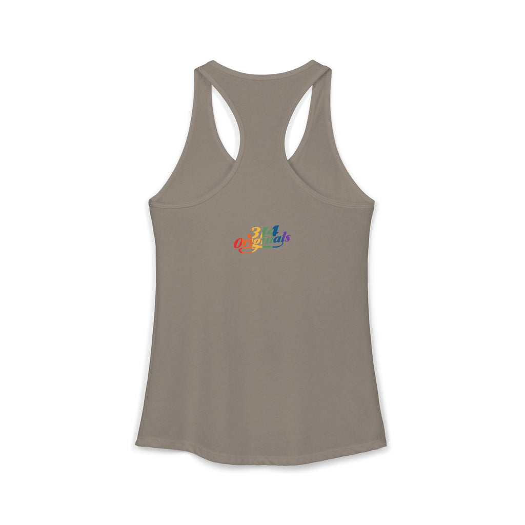 'PROUD' Women's Ideal Racerback Tank - 314 Originals
