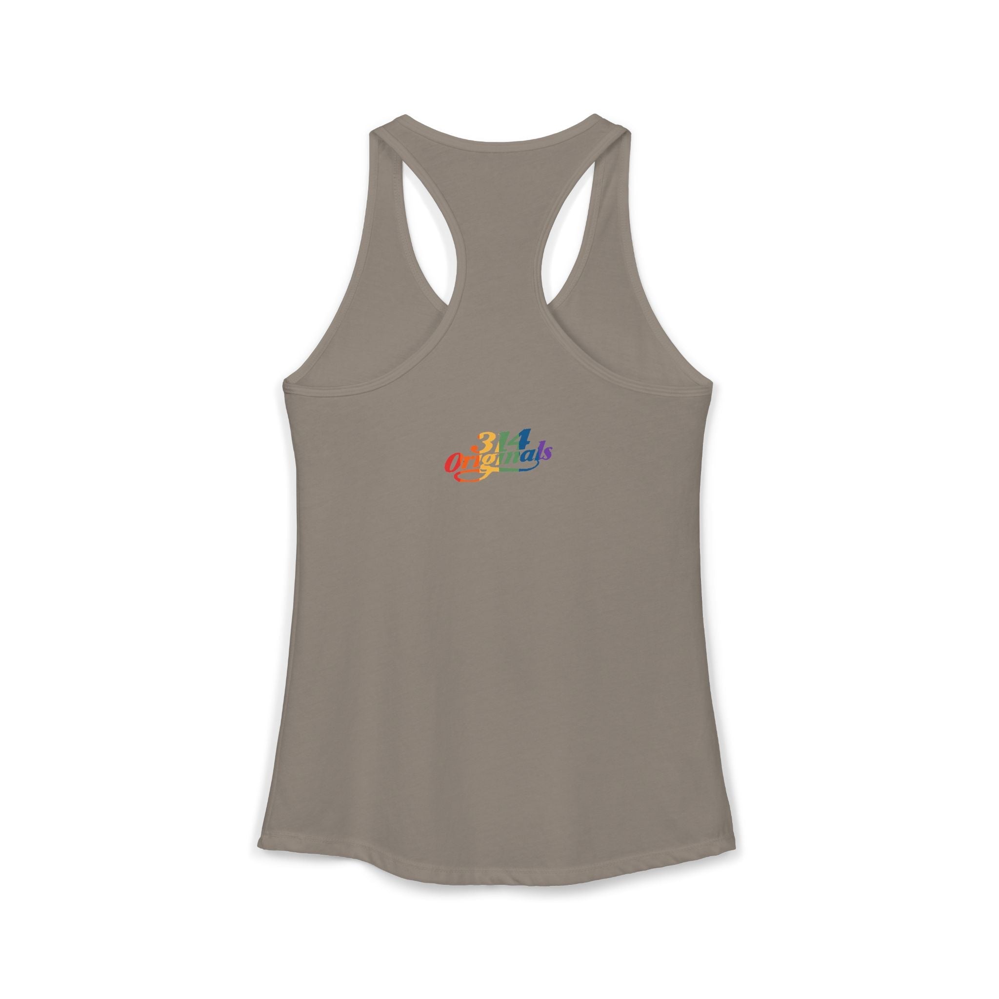 'PROUD' Women's Ideal Racerback Tank - 314 Originals