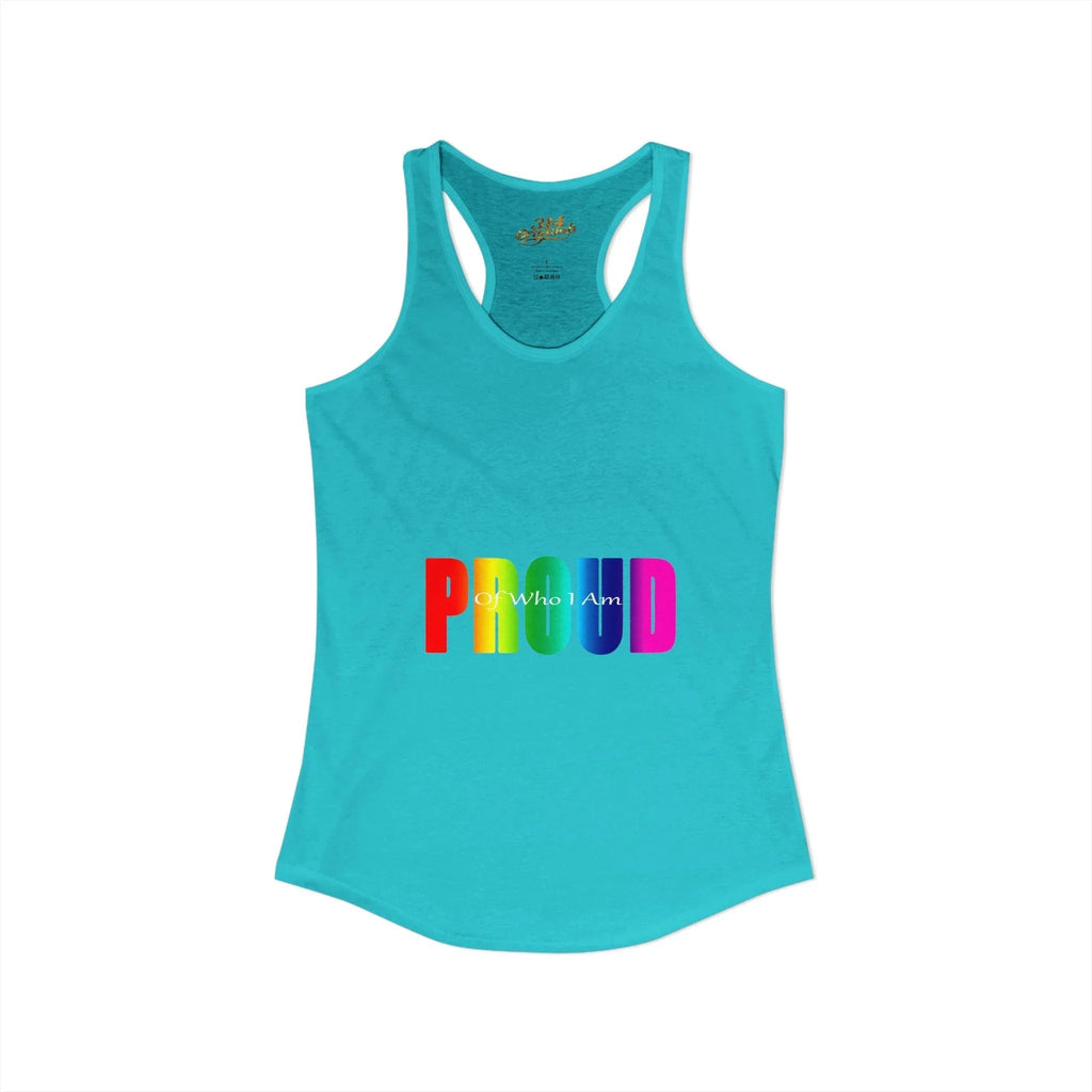 'PROUD' Women's Ideal Racerback Tank - 314 Originals