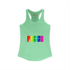 'PROUD' Women's Ideal Racerback Tank - 314 Originals