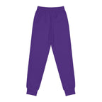 Purple Youth Joggers with 314 Originals Side Graphic — Kids Athletic Sweatpants - 314 Originals