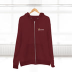 'Queen' Chest Logo Zip Hoodie — Women's Urban Streetwear - 314 Originals