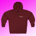 'Queen' Chest Logo Zip Hoodie — Women's Urban Streetwear - 314 Originals