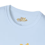 Queen Q Crown T‑Shirt — Pink & Gold Heart Logo Tee - 314 Originals