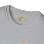 Queen Q Crown T‑Shirt — Pink & Gold Heart Logo Tee - 314 Originals