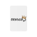 'Queen' Script with Gold Crown Temporary Tattoo - 314 Originals