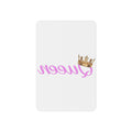 Queen Temporary Tattoo — Pink Script with Gold Crown (Bachelorette, Birthday, Party Favor) - 314 Originals