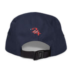 Retro Script Logo Embroidered 5-Panel Cap — - 314 Originals