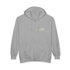Retro Script Zip Hoodie — Chest Logo - 314 Originals
