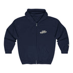 Retro Script Zip Hoodie — Chest Logo - 314 Originals