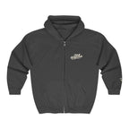 Retro Script Zip Hoodie — Chest Logo - 314 Originals